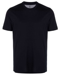 Brunello Cucinelli Crew Neck Fitted T Shirt