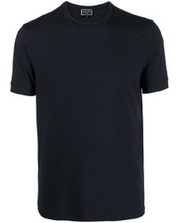 Giorgio Armani Crew Neck Plain T Shirt