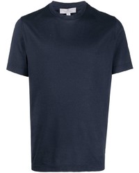 Canali Crewneck Cotton Jersey T Shirt