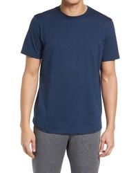 LIVE LIVE Crewneck Pima Cotton T Shirt In Brooklyn Blue At Nordstrom