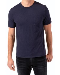 Threads 4 Thought Crewneck Pocket Tee In Raw Denim At Nordstrom