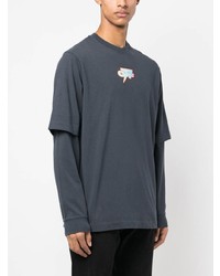 Off-White Degrad Thund Skate Layered T Shirt