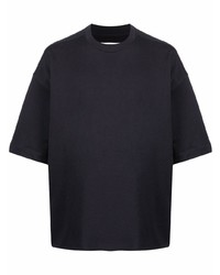 Jil Sander Drop Shoulder Cotton T Shirt