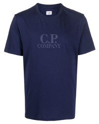 C.P. Company Embossed Logo Crew Neck T Shirt