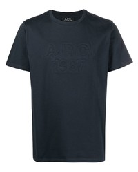 A.P.C. Embossed Logo T Shirt