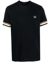 Fred Perry Embroidered Logo Detail T Shirt