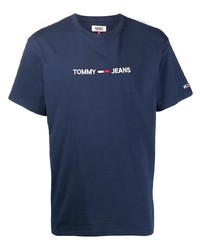 Tommy Jeans Embroidered Logo T Shirt