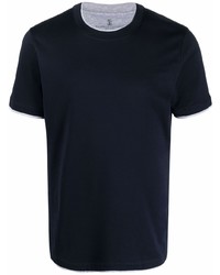 Brunello Cucinelli Finished Edge Cotton T Shirt