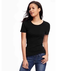 Old Navy Fitted Crew Neck Tee For