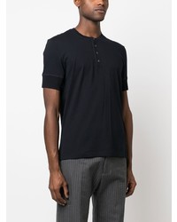 Tom Ford Front Button Placket T Shirt
