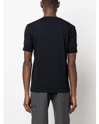 Tom Ford Front Button Placket T Shirt