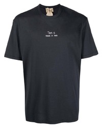 Ten C Graphic Print Cotton T Shirt