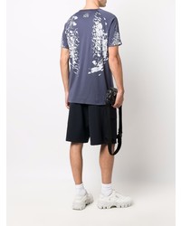Stone Island Shadow Project Graphic Print Short Sleeved T Shirt