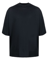 Jil Sander High Neck Cotton T Shirt
