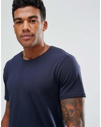 Selected Homme Crew Neck T Shirt In Pima Cotton