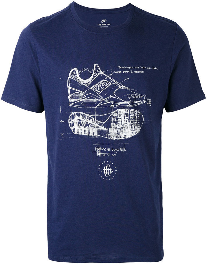 Nike Huarache T Shirt, | farfetch.com | Lookastic