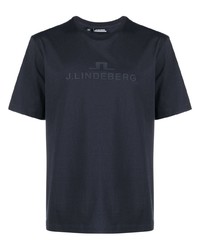 J. Lindeberg Jlindeberg Alpha Appliqu Logo Cotton T Shirt