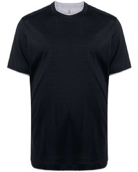 Brunello Cucinelli Layered Effect T Shirt