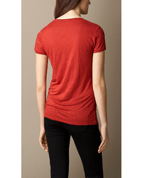 Burberry Linen T Shirt