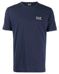 Ea7 Emporio Armani Logo Crew Neck T Shirt