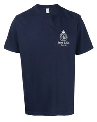 Sporty & Rich Logo Crew Neck T Shirt