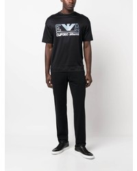 Emporio Armani Logo Fire T Shirt