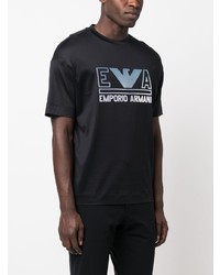 Emporio Armani Logo Fire T Shirt