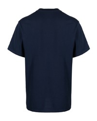 Manuel Ritz Logo Patch Cotton T Shirt