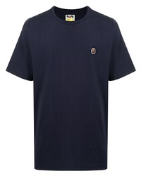 A Bathing Ape Logo Patch Cotton T Shirt