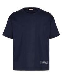 Valentino Garavani Logo Patch Cotton T Shirt
