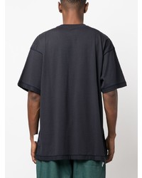 WTAPS Logo Patch Drop Shoulder T Shirt