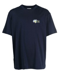 Lacoste Logo Patch Round Neck T Shirt