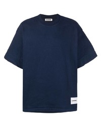 Jil Sander Logo Patch Short Sleeve T Shirt