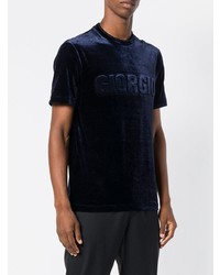 Giorgio Armani Logo Patch T Shirt