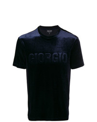 Giorgio Armani Logo Patch T Shirt