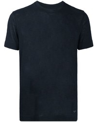 Emporio Armani Logo Plaque Short Sleeved T Shirt