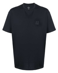 Armani Exchange Logo Print Cotton T Shirt