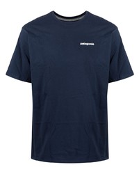 Patagonia Logo Print Crewneck T Shirt