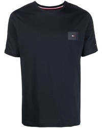 Tommy Hilfiger Logo Print Organic Cotton T Shirt