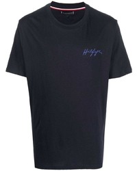 Tommy Hilfiger Logo Print Short Sleeve T Shirt