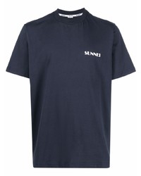 Sunnei Logo Print Short Sleeved T Shirt