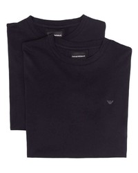 Emporio Armani Logo Print Two Pack T Shirt