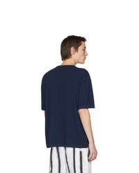 Our Legacy Navy 70s Flat T Shirt