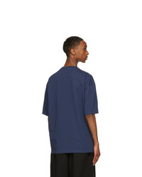 Balenciaga Navy Bb Medium Fit T Shirt