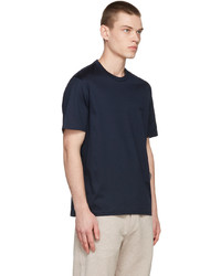 Brioni Navy Cotton T Shirt