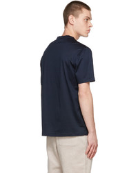 Brioni Navy Cotton T Shirt