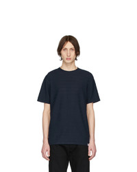 Norse Projects Navy Jacquard Niels T Shirt