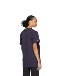 A.P.C. Navy Jjjjound Edition Logo T Shirt