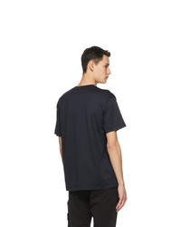 Stone Island Navy Logo Patch T Shirt