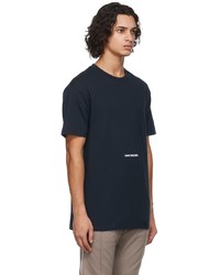 Saintwoods Navy Logo T Shirt